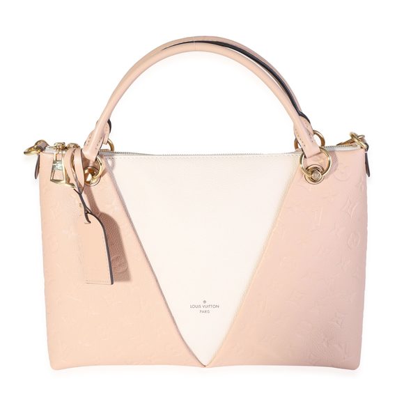 Louis Vuitton Handbags - Louis Vuitton Cream & Beige Monogram Empreinte V Tote MM